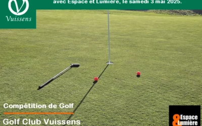 1 Partenariat avec le Golf Club de Vuissens !
